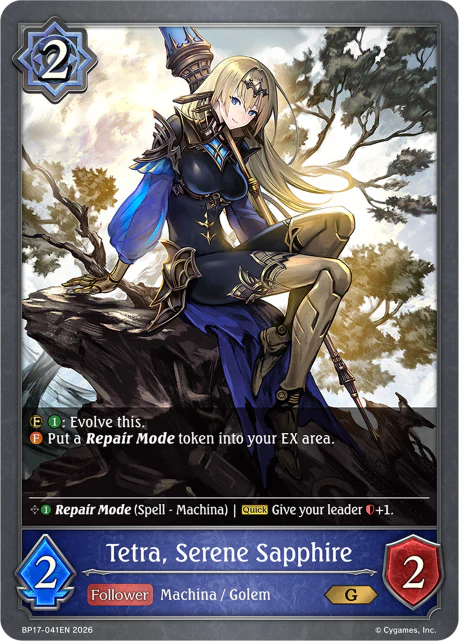 Tetra, Serene Sapphire - BP-17: Convergent Destinies