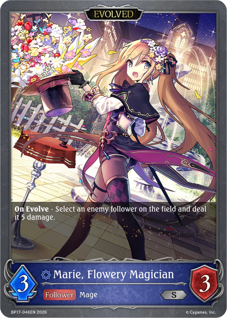 Marie, Flowery Magician (Evolved) - BP-17: Convergent Destinies
