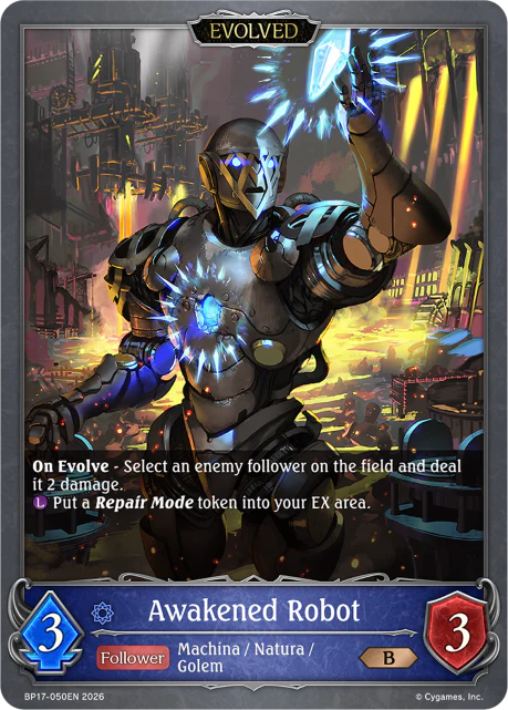 Awakened Robot (Evolved) - BP-17: Convergent Destinies