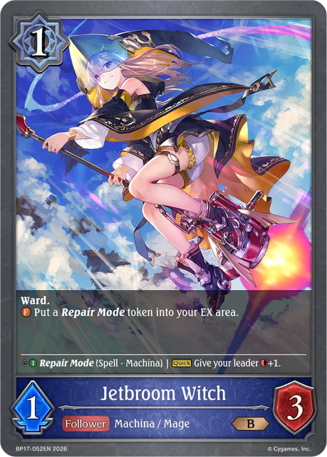 Jetbroom Witch - BP-17: Convergent Destinies