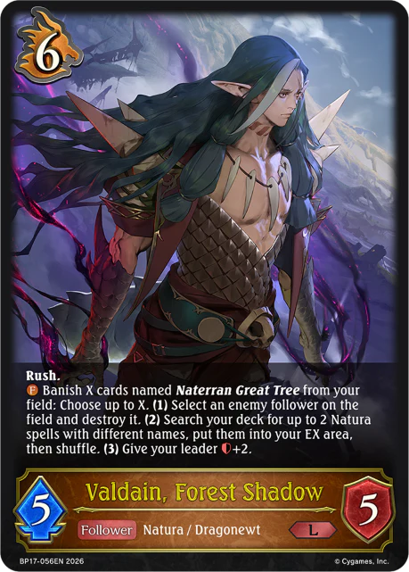 Valdain, Forest Shadow - BP-17: Convergent Destinies