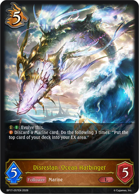Disrestan, Ocean Harbinger - BP-17: Convergent Destinies