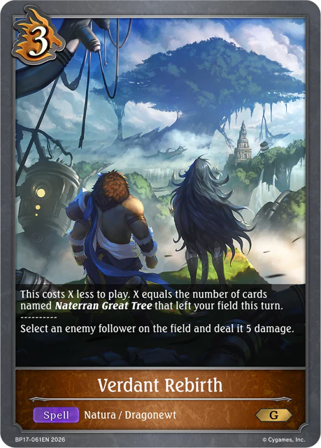 Verdant Rebirth - BP-17: Convergent Destinies
