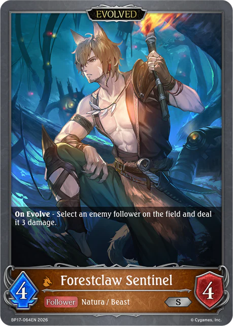 Forestclaw Sentinel (Evolved) - BP-17: Convergent Destinies