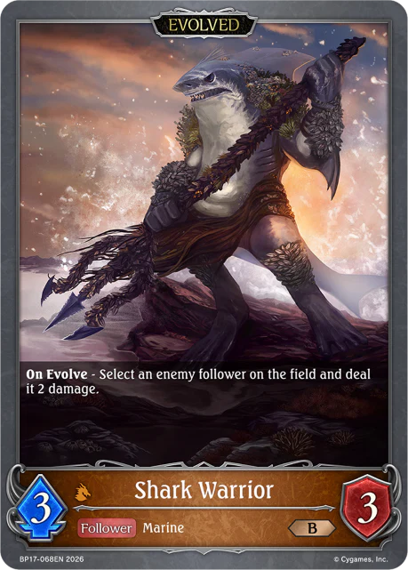 Shark Warrior (Evolved) - BP-17: Convergent Destinies