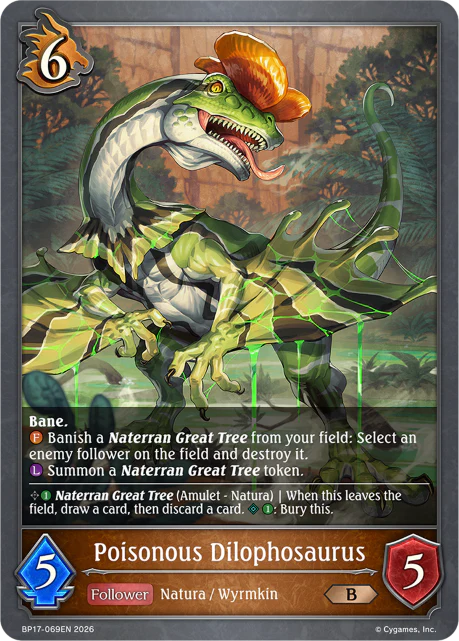 Poisonous Dilophosaurus - BP-17: Convergent Destinies