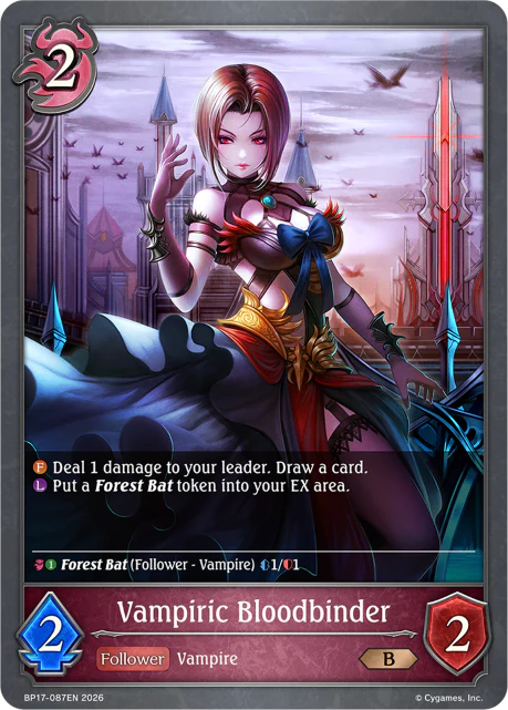 Vampiric Bloodbinder - BP-17: Convergent Destinies