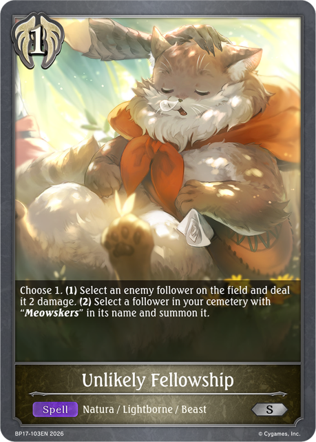 Unlikely Fellowship - BP-17: Convergent Destinies