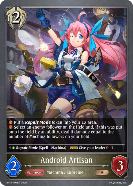 Android Artisan - BP-17: Convergent Destinies