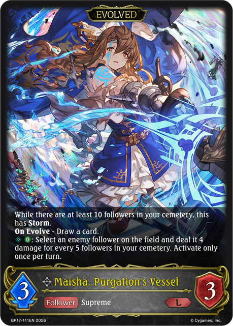 Maisha, Purgation's Vessel (Evolved) - BP-17: Convergent Destinies