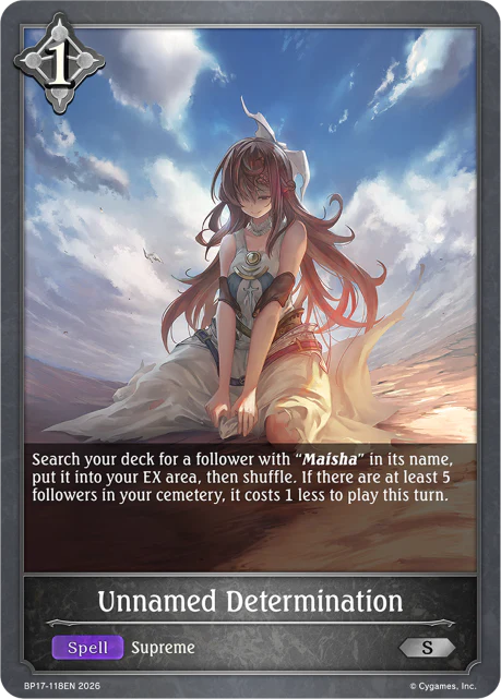 Unnamed Determination - BP-17: Convergent Destinies