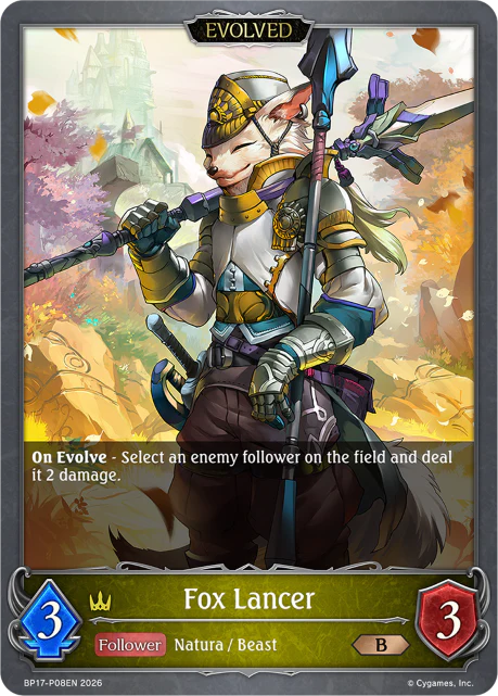 Fox Lancer (Evolved) - BP-17