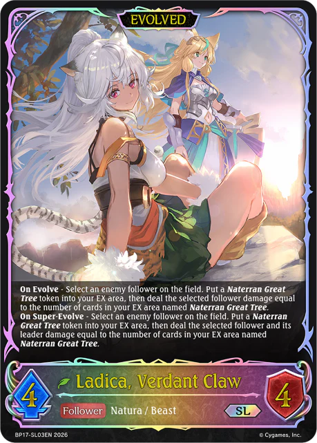 Ladica, Verdant Claw (Evolved) - BP-17: Convergent Destinies