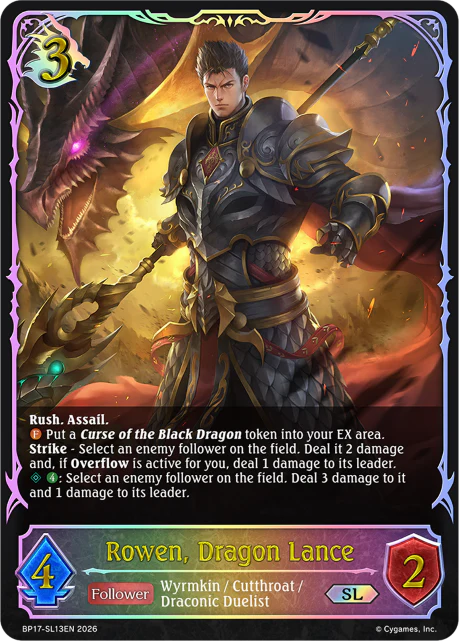 Rowen, Dragon Lance - BP-17: Convergent Destinies