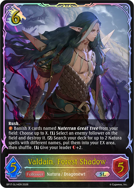 Valdain, Forest Shadow - BP-17: Convergent Destinies