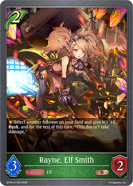 Rayne, Elf Smith - BP-18: Neometropolis