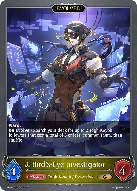 Bird's-Eye Investigator (Evolved) - BP-18: Neometropolis