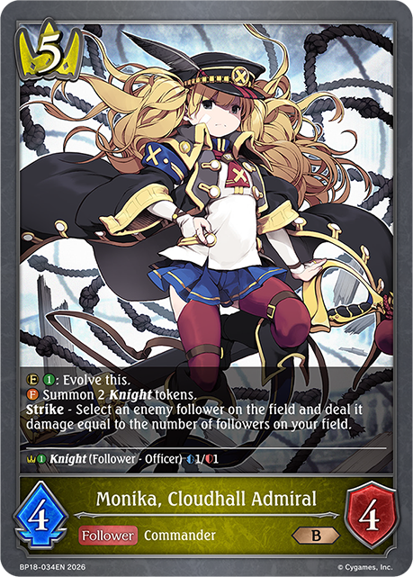 Monika, Cloudhall Admiral - BP-18: Neometropolis
