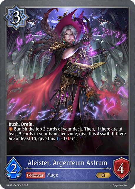 Aleister, Argenteum Astrum - BP-18: Neometropolis