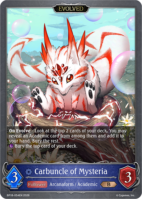 Carbuncle of Mysteria (Evolved) - BP-18: Neometropolis