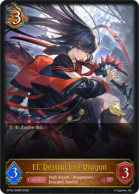 El, Destructive Dragon - BP-18: Neometropolis
