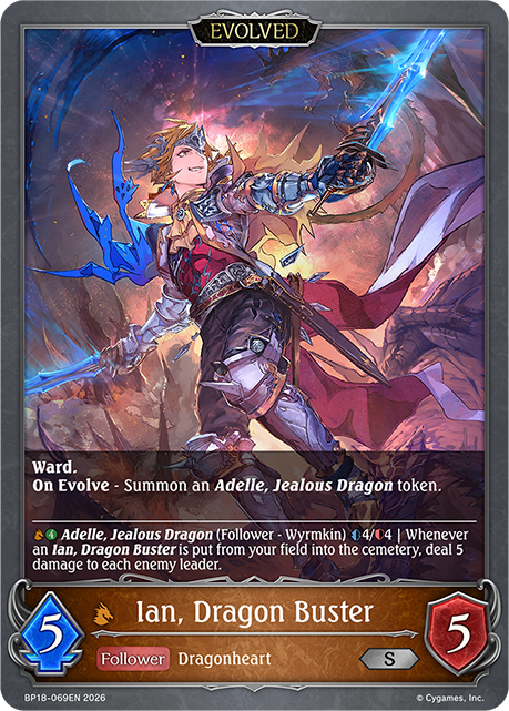 Ian, Dragon Buster (Evolved) - BP-18: Neometropolis