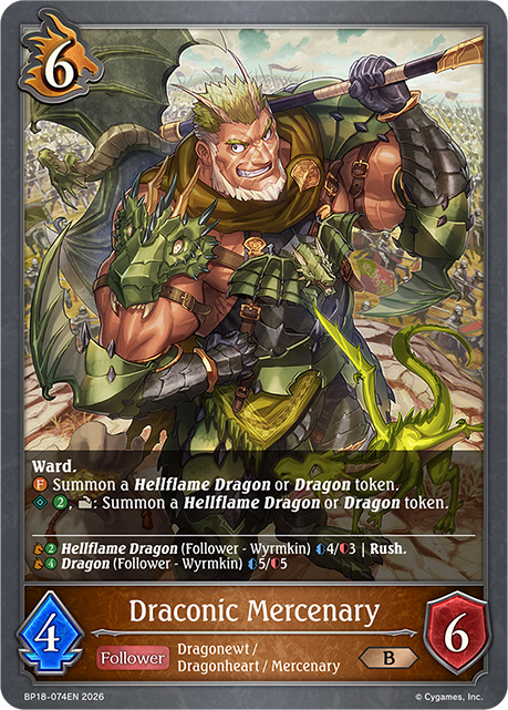 Draconic Mercenary - BP-18: Neometropolis