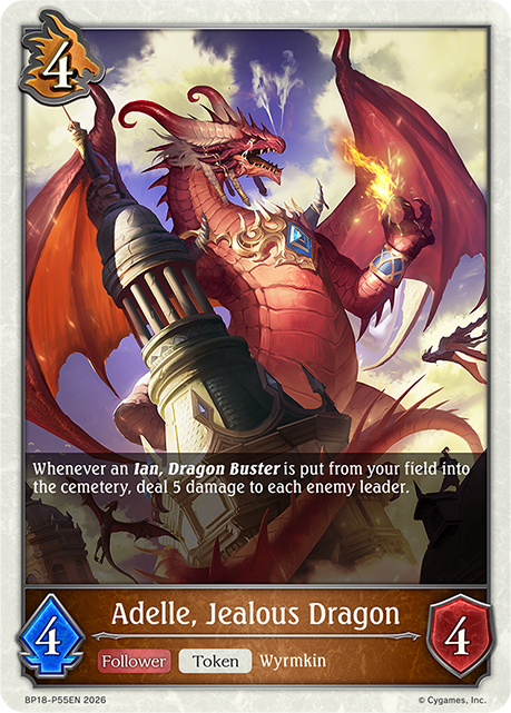 Adelle, Jealous Dragon - BP-18: Neometropolis