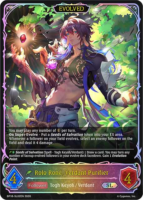 Rolo Rone, Verdant Purifier (Evolved) - BP-18: Neometropolis