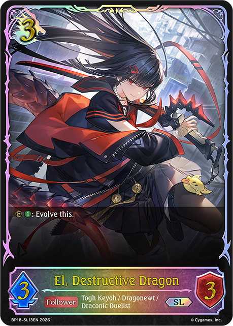 El, Destructive Dragon - BP-18: Neometropolis