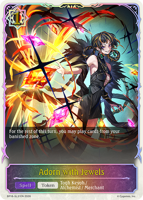 Adorn with Jewels - BP-18: Neometropolis