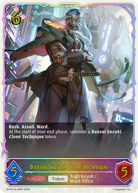 Bansai Suzuki, Clone Technique - BP-18: Neometropolis