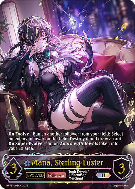 Mana, Sterling Luster (Evolved) - BP-18: Neometropolis