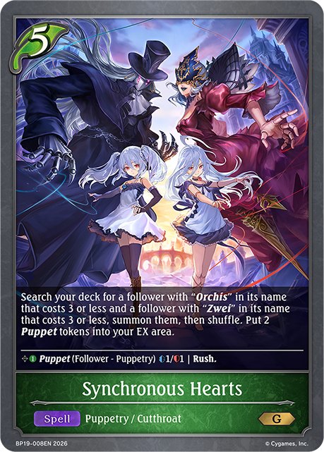 Synchronous Hearts - BP-19/20: Eightfold Retribution & Omens and Heirs