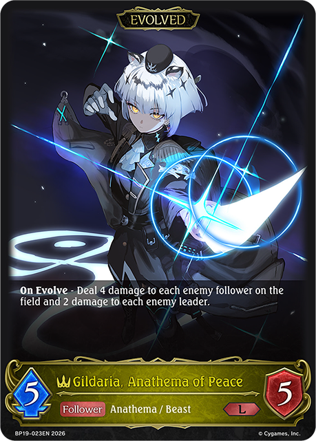 Gildaria, Anathema of Peace (Evolved) - BP-19/20: Eightfold Retribution & Omens and Heirs