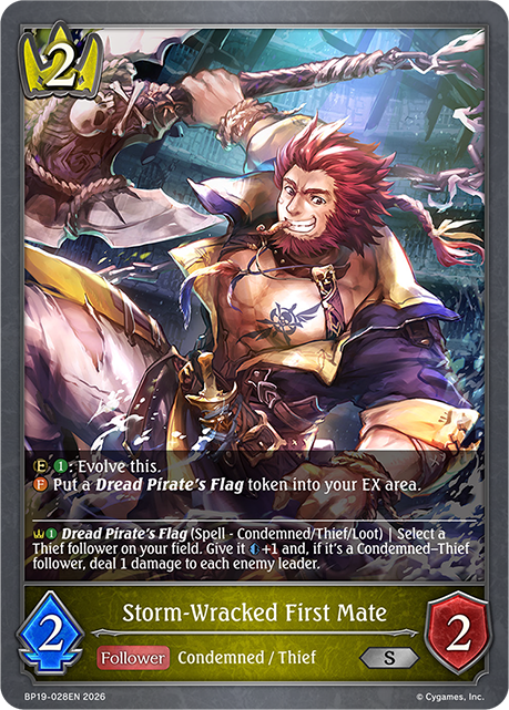 Storm-Wracked First Mate - BP-19/20: Eightfold Retribution & Omens and Heirs