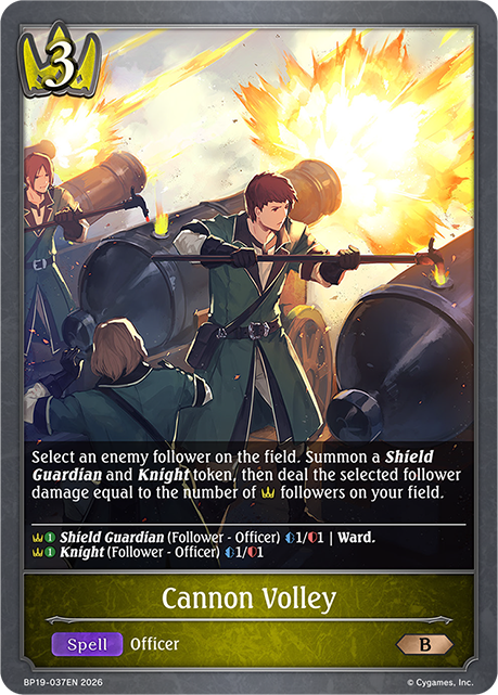 Cannon Volley - BP-19/20: Eightfold Retribution & Omens and Heirs