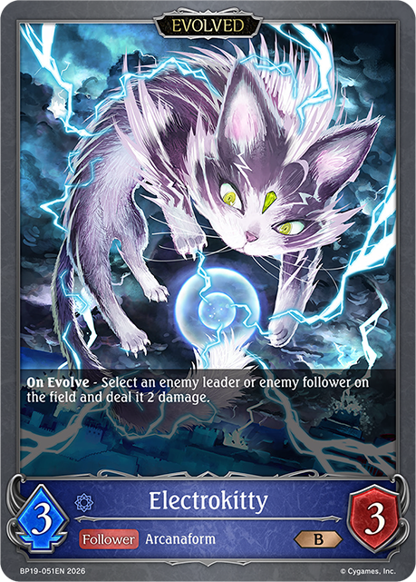 Electrokitty (Evolved) - BP-19/20: Eightfold Retribution & Omens and Heirs