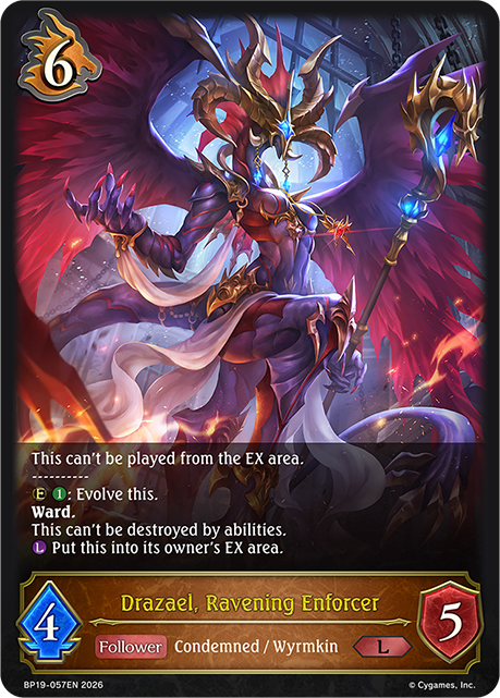 Drazael, Ravening Enforcer - BP-19/20: Eightfold Retribution & Omens and Heirs