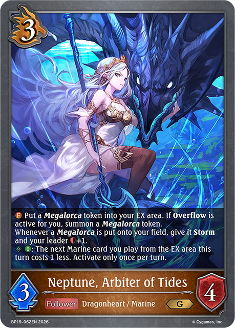Neptune, Arbiter of Tides - BP-19/20: Eightfold Retribution & Omens and Heirs