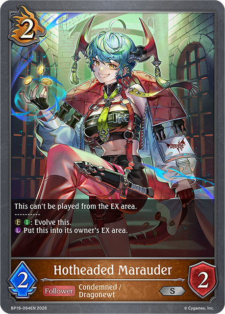 Hotheaded Marauder - BP-19/20: Eightfold Retribution & Omens and Heirs