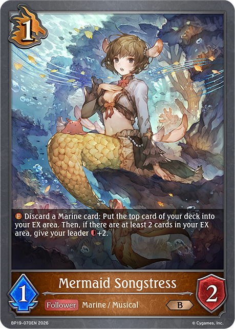 Mermaid Songstress - BP-19/20: Eightfold Retribution & Omens and Heirs