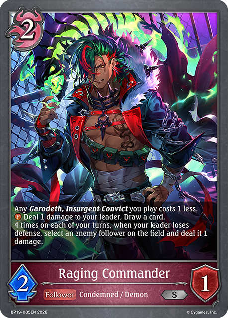 Raging Commander - BP-19/20: Eightfold Retribution & Omens and Heirs