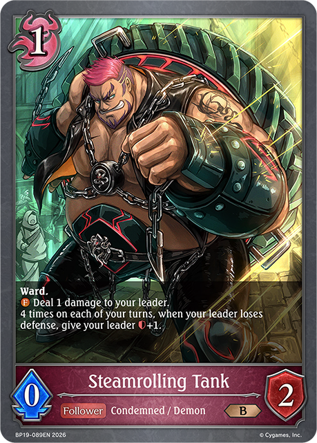 Steamrolling Tank - BP-19/20: Eightfold Retribution & Omens and Heirs