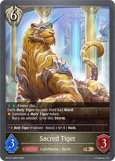 Sacred Tiger - BP-19/20: Eightfold Retribution & Omens and Heirs