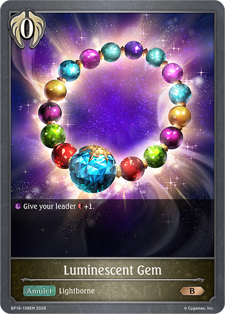 Luminescent Gem - BP-19/20: Eightfold Retribution & Omens and Heirs