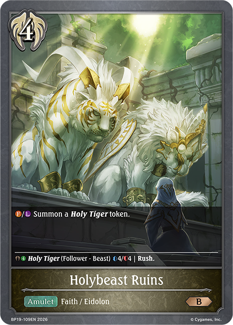 Holybeast Ruins - BP-19/20: Eightfold Retribution & Omens and Heirs