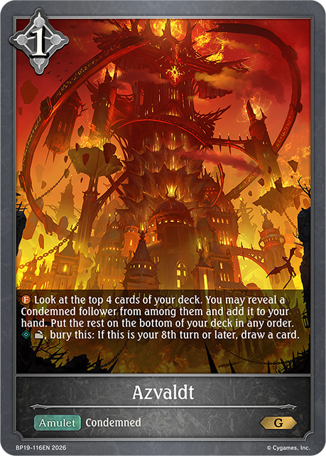 Azvaldt - BP-19/20: Eightfold Retribution & Omens and Heirs