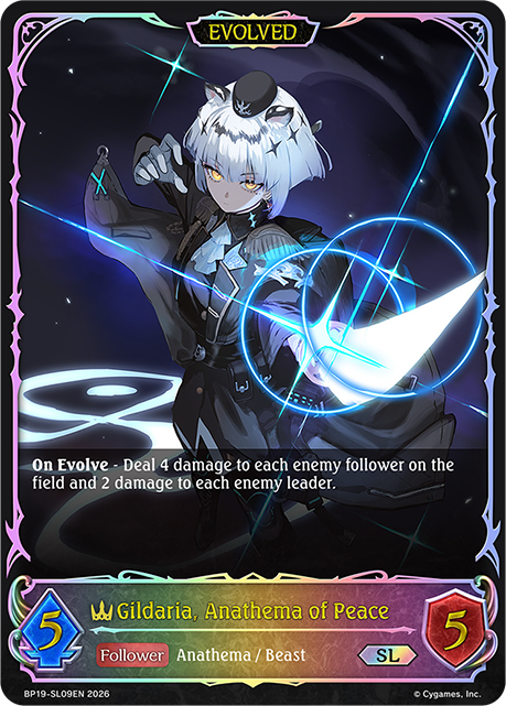 Gildaria, Anathema of Peace (Evolved) - BP-19/20: Eightfold Retribution & Omens and Heirs