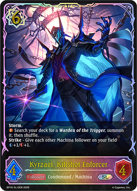 Kyrzael, Killshot Enforcer - BP-19/20: Eightfold Retribution & Omens and Heirs